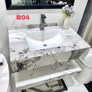 Bàn Đá Lavabo Nhập Khẩu QT-B04