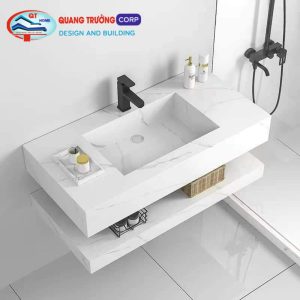 Bàn Đá Lavabo Nhập Khẩu QT-B02