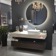 BÀN ĐÁ LAVABO KẾT HỢP TỦ DƯỚI BDNK.220