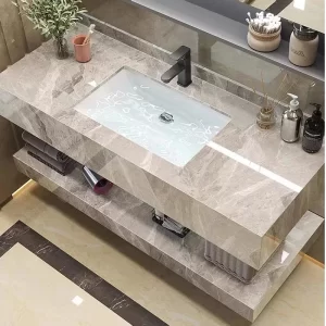 BD1032 - Bàn đá đôi chống xước, bề mặt bóng